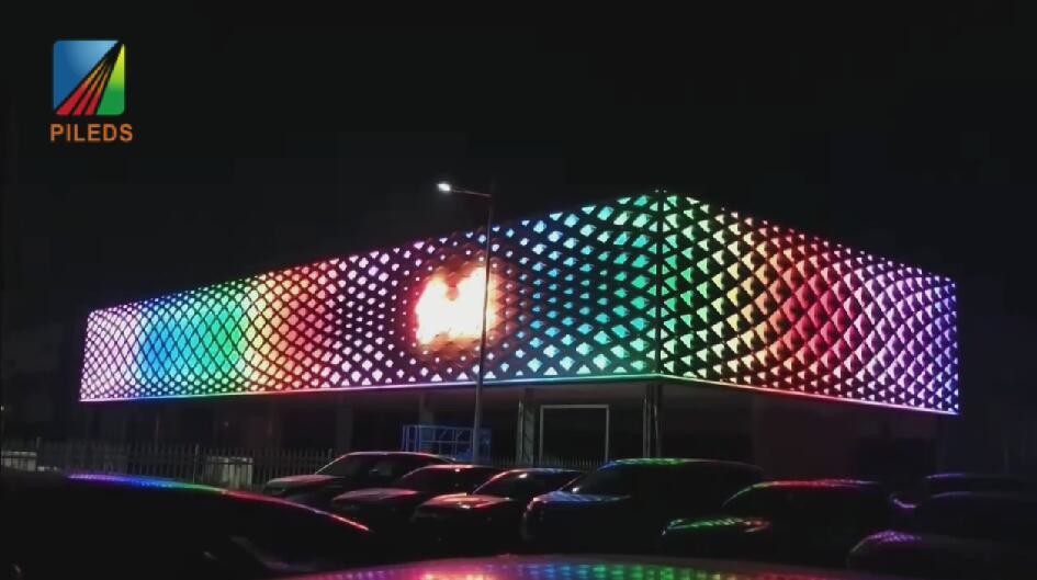 LED pixel point light source case