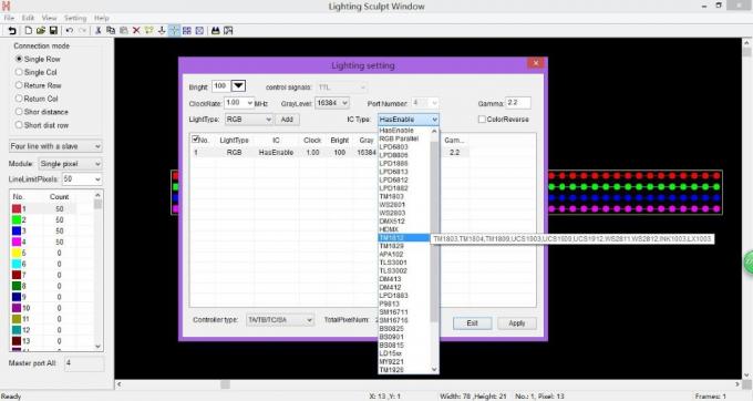 4096 pixels Salve DMX LED Controller H802RA 4 Ports Aluminum Alloy Material 1