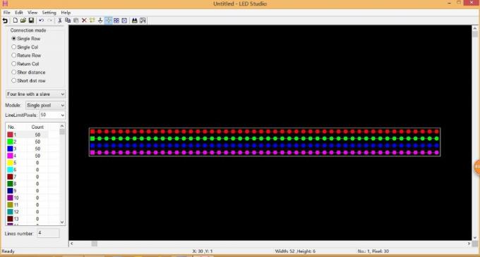4096 pixels Salve DMX LED Controller H802RA 4 Ports Aluminum Alloy Material 6