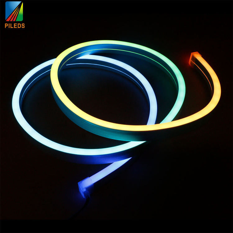 6x12mm IP65 LED Neon Strip , 12V Silicone Flexible LED Neon Tube For Christmas Decoration