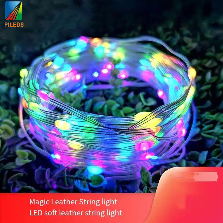 Full Color String Lights Outdoor Christmas Lights IP65 Waterproof For ...