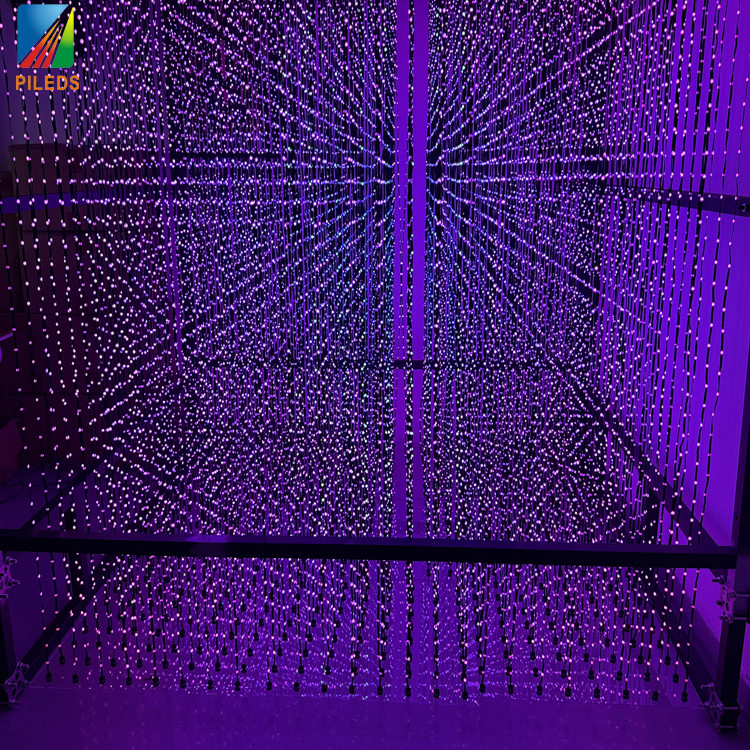500*500MM LED Matrix Panels with RGB IC Color Magic 3D matrix Led Light ...